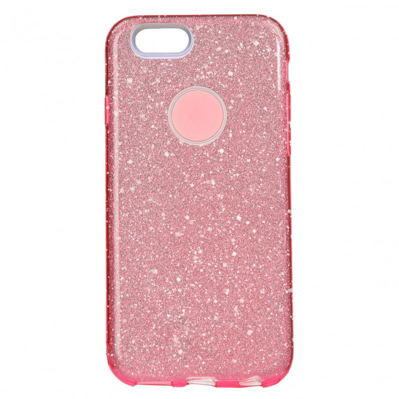 Funda Brillantina premium rosa iPhone 6S Plus