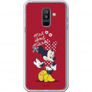 Funda Oficial Disney Minnie, Mad about Minnie Samsung Galaxy A6 Plus