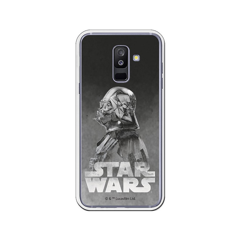 Funda Oficial Star Wars Darth Vader negro Samsung Galaxy A6 Plus