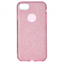 Carcasa Brillantina Rosa para iPhone 8- La Casa de las Carcasas