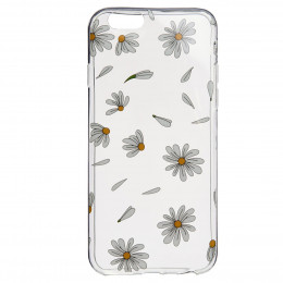 Carcasa Dibujo Margaritas Blanca para iPhone 6S- La Casa de las Carcasas