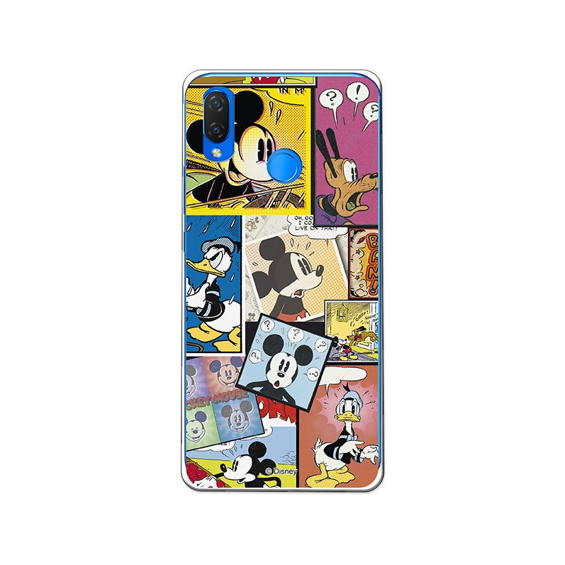 Funda Oficial Disney Mickey, Comic Huawei P Smart Plus