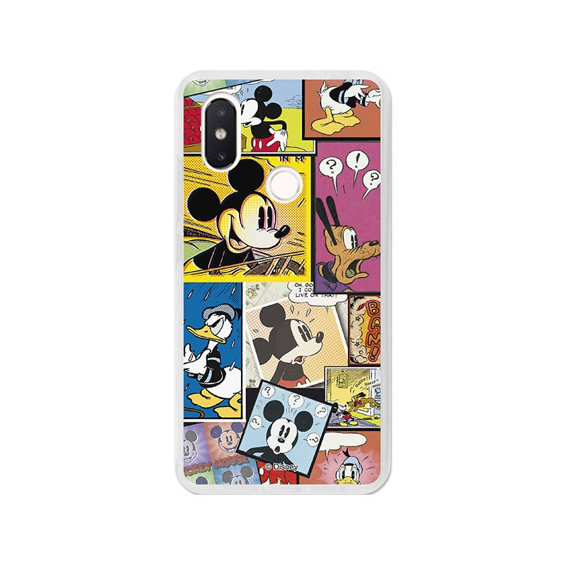 Funda Oficial Disney Mickey, Comic Xiaomi Mi 8 SE