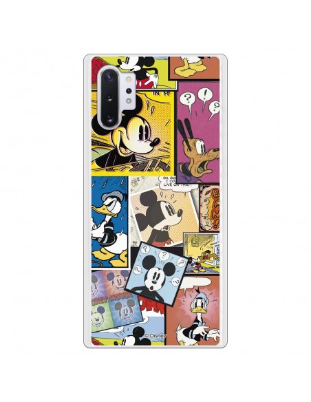 Disney Funda Oppo A96 5G Mickey Comic Clásicos Transparente