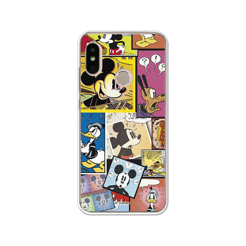 Funda Oficial Disney Mickey, Comic Xiaomi Mi A2 Lite