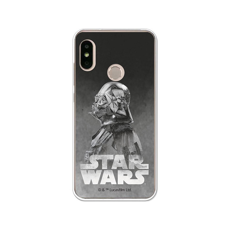 Funda Oficial Star Wars Darth Vader negro Xiaomi Mi A2 Lite