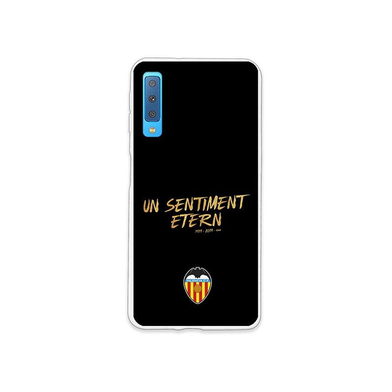 Funda Oficial Valencia CF Un sentiment Samsung Galaxy A7 2018