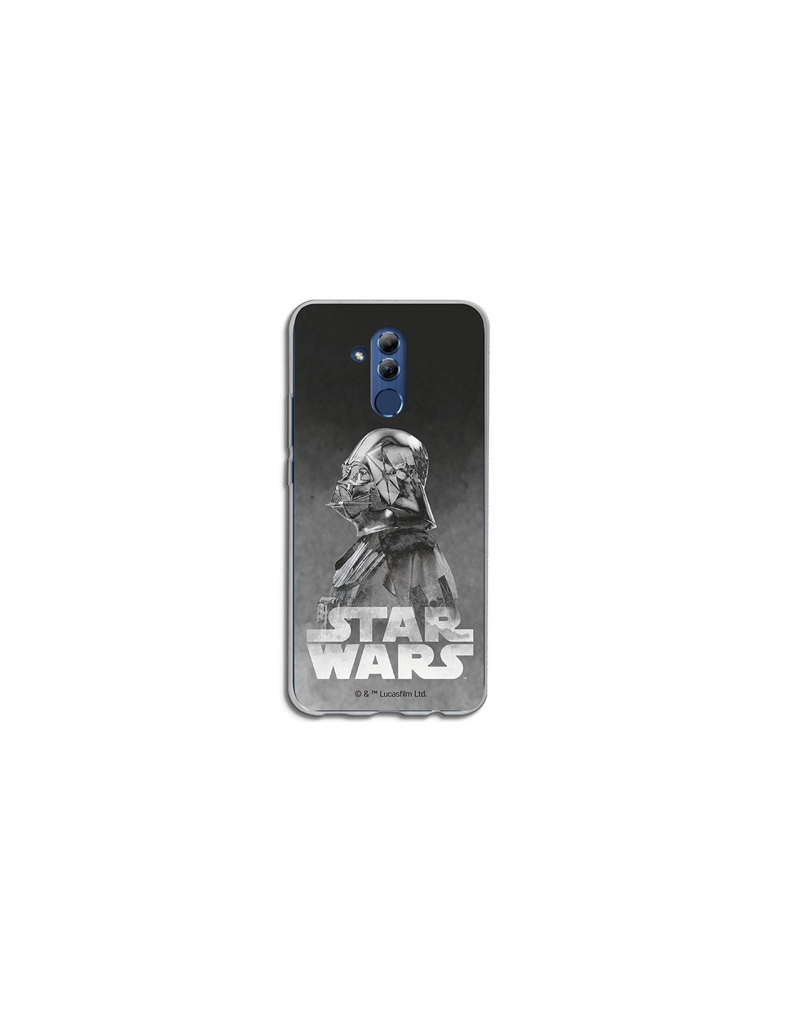 Funda Oficial Star Wars Darth Vader Negro Huawei Mate 20 Lite