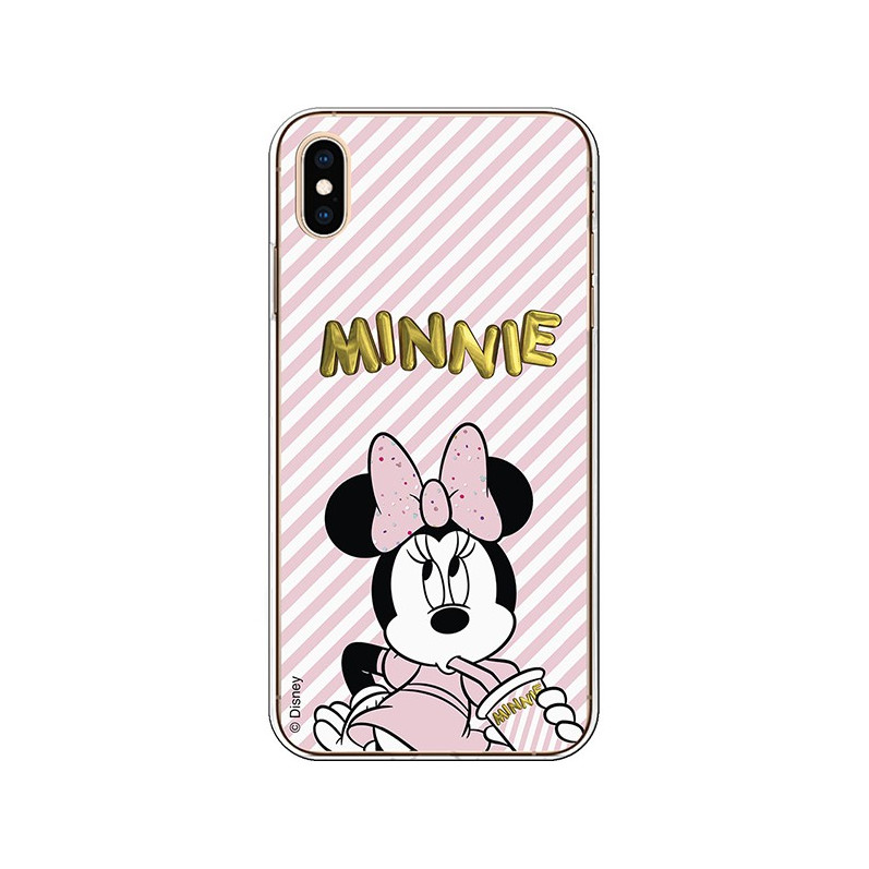 Funda Oficial Disney Minnie, Gold Balloon iPhone XS Max