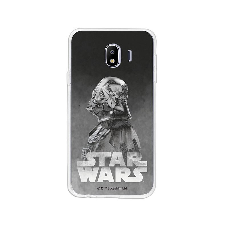 Funda Oficial Star Wars Darth Vader negro Samsung Galaxy J4 2018