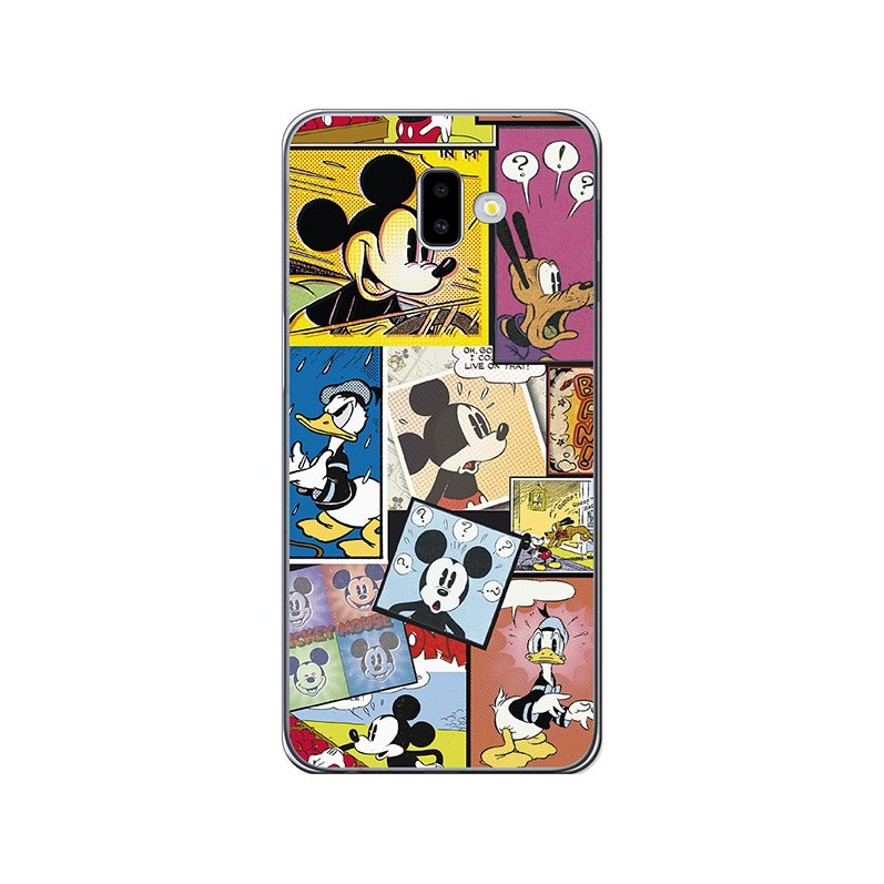 Funda Oficial Disney Mickey, Comic Samsung Galaxy J6 Plus