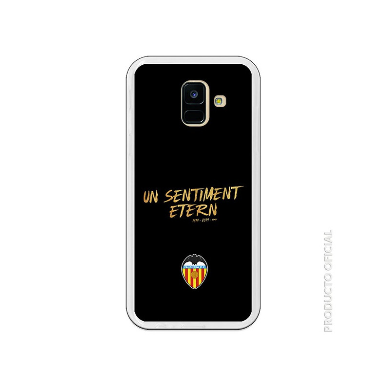 Funda Oficial Valencia Un sentiment SS18-19 Samsung Galaxy A6 2018