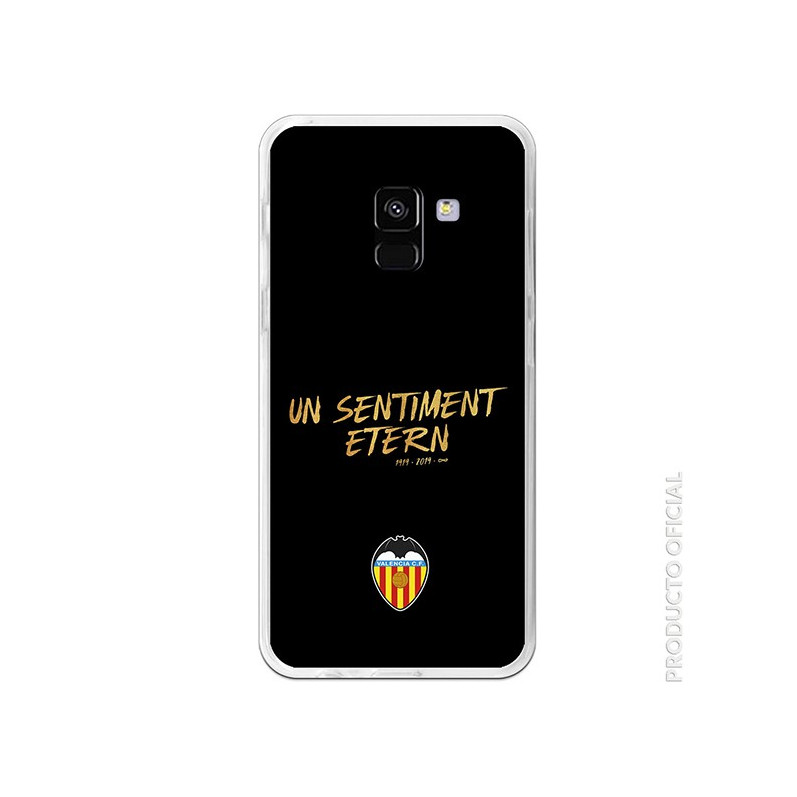 Funda Oficial Valencia Un sentiment SS18-19 Samsung Galaxy A8 2018
