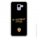 Funda Oficial Valencia Un sentiment SS18-19 Samsung Galaxy J6 2018