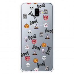Carcasa Halloween Icons para Samsung Galaxy J6 Plus- La Casa de las Carcasas