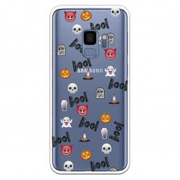 Carcasa Halloween Icons para Samsung Galaxy S9- La Casa de las Carcasas