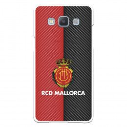 Funda para Samsung Galaxy A5 del Mallorca RCD Mallorca Diagonales Transparente - Licencia Oficial RCD Mallorca