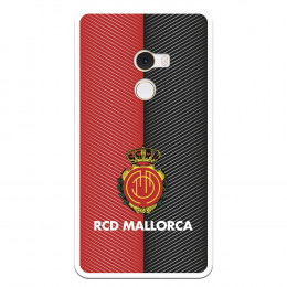 Funda para Xiaomi Mi Mix 2 del Mallorca RCD Mallorca Diagonales Transparente - Licencia Oficial RCD Mallorca