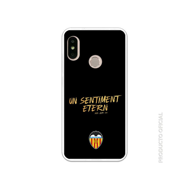 Funda Oficial Valencia Un sentiment SS18-19 Xiaomi Mi A2 Lite