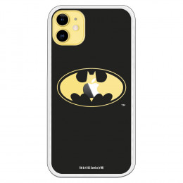 Funda para iPhone 11 Oficial de DC Comics Batman Logo Transparente - DC Comics