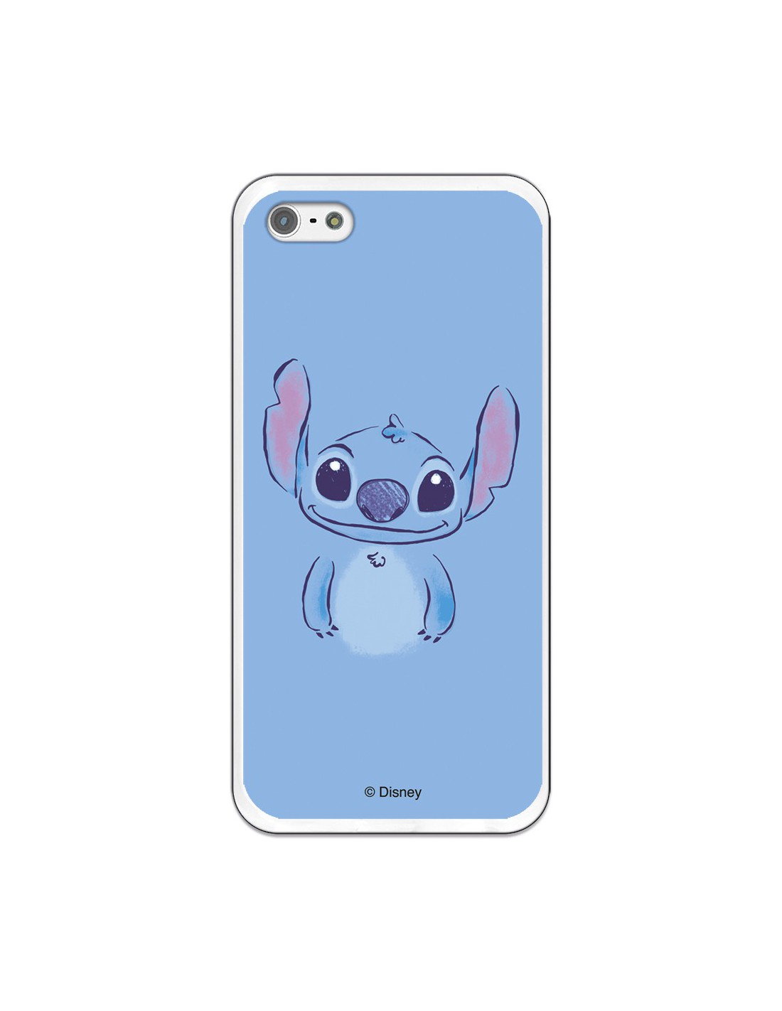 Marca comercial Señuelo Recordar Funda Oficial Lilo y Stitch Azul iPhone 5S