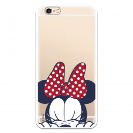 Funda para iPhone 6S Oficial de Disney Minnie Cara - Clásicos Disney