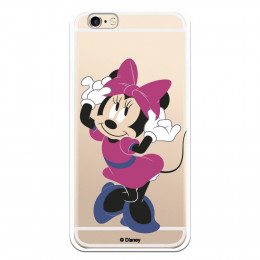 Funda para iPhone 6S Oficial de Disney Minnie Rosa - Clásicos Disney