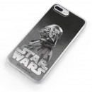 Carcasa para Xiaomi Redmi Note 8T Oficial de Star Wars Darth Vader Fondo negro - Star Wars