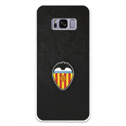Funda para Samsung Galaxy S8 del Valencia Franjas Negras - Licencia Oficial Valencia CF