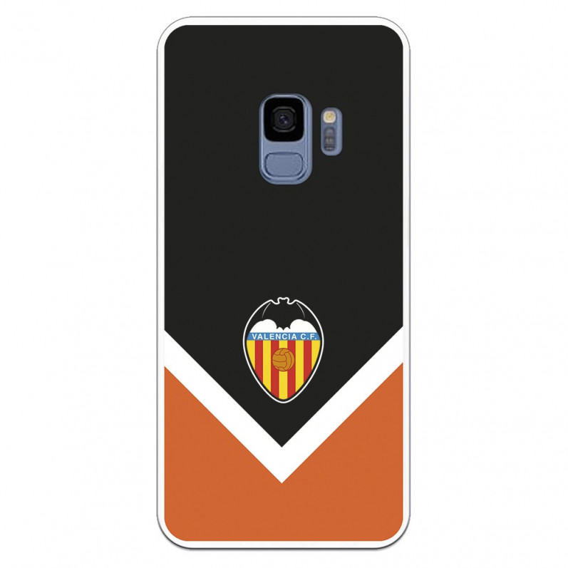 Funda para Samsung Galaxy S9 del Valencia Escudo Clasico - Licencia Oficial Valencia CF