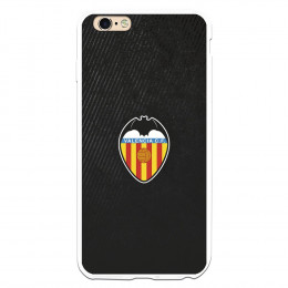 Funda para iPhone 6S Plus Oficial del Valencia CF Franjas Negras - Licencia Oficial del Valencia CF