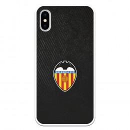 Funda para iPhone XS Oficial del Valencia CF Franjas Negras - Licencia Oficial del Valencia CF