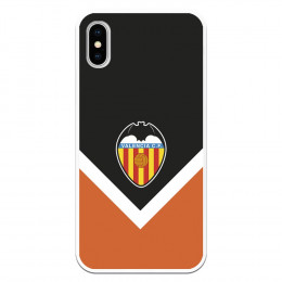 Funda para iPhone XS Oficial del Valencia CF Escudo Clasico - Licencia Oficial del Valencia CF