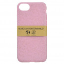 Carcasa Biodegradable Rosa para iPhone 7- La Casa de las Carcasas