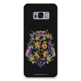 Funda para Samsung Galaxy S8 Oficial de Harry Potter Hogwarts Floral  - Harry Potter