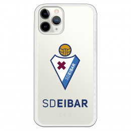Funda para iPhone 11 Pro del Eibar Escudo Transparente - Licencia Oficial SD Eibar