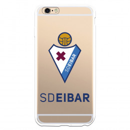 Funda para iPhone 6 Plus del Eibar Escudo Transparente - Licencia Oficial SD Eibar