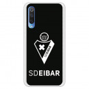 Funda para Xiaomi Mi 9 del Eibar Escudo Fondo Negro - Licencia Oficial SD Eibar