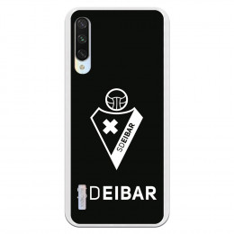 Funda para Xiaomi Mi A3 del Eibar Escudo Fondo Negro - Licencia Oficial SD Eibar