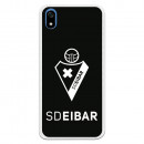 Funda para Xiaomi Redmi 7A del Eibar Escudo Fondo Negro - Licencia Oficial SD Eibar