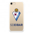 Funda para iPhone 8 Oficial del SD Eibar  Escudo Transparente - Licencia Oficial del SD Eibar