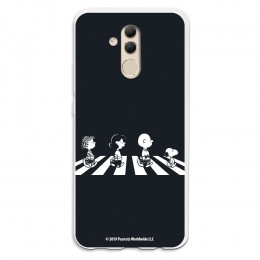 Funda para Huawei Mate 20 Lite Oficial de Peanuts Personajes Beatles - Snoopy