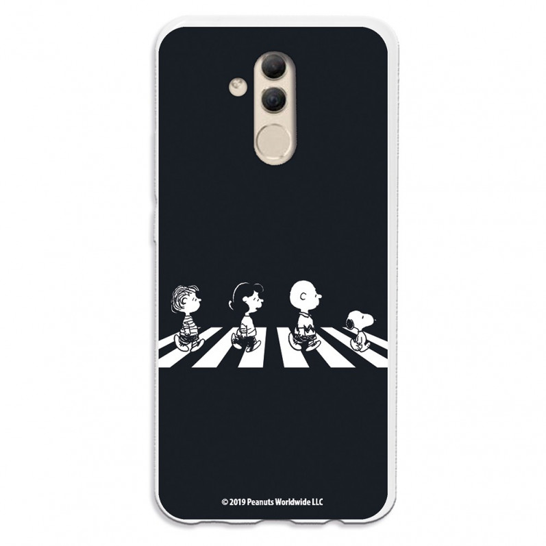 Funda para Huawei Mate 20 Lite Oficial de Peanuts Personajes Beatles - Snoopy