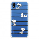 Funda para Xiaomi Redmi 7A Oficial de Peanuts Snoopy rayas - Snoopy