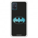 Funda para Samsung Galaxy A51 Oficial de DC Comics Batman Logo Transparente - DC Comics