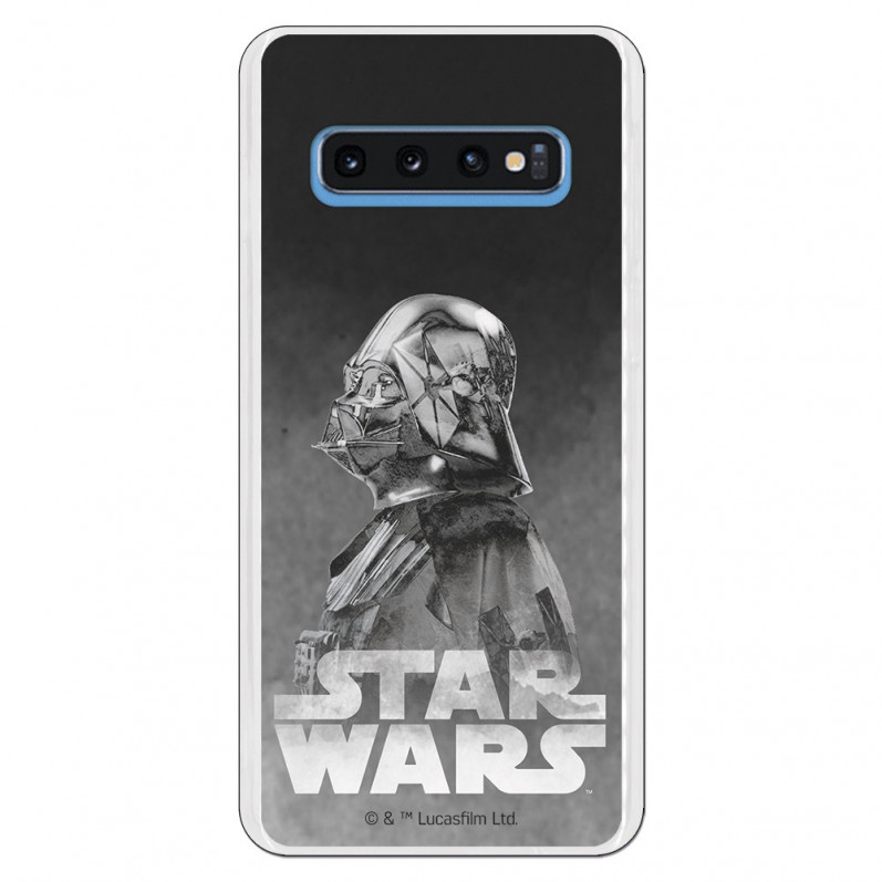 Carcasa Star Wars Darth Vader negro para Samsung Galaxy S10 - La Casa de las Carcasas