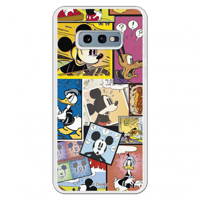 Carcasa Disney Mickey Comic para Samsung Galaxy S10 Lite - La Casa de las Carcasas