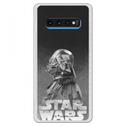 Carcasa Star Wars Darth Vader negro para Samsung Galaxy S10 Plus - La Casa de las Carcasas