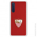 Carcasa Oficial Sevilla escudo color fondo rojo para Huawei P30- La Casa de las Carcasas
