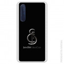 Carcasa Oficial Sevilla metal fondo negro para Huawei P30- La Casa de las Carcasas